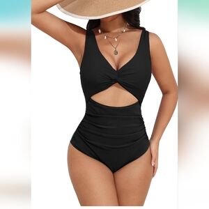 #34- AI'MAGE Women's One Piece Swimsuit High Waisted Bathing Suit